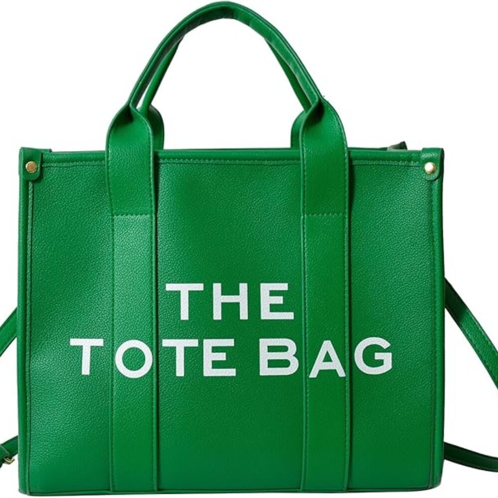 The Tote bag for Women, Leather Green #783